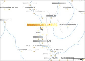 map of Kampong Belimbing