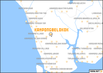 map of Kampong Belokok