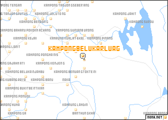 map of Kampong Belukar Luag