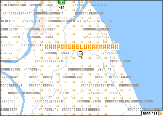 map of Kampong Belukar Marak
