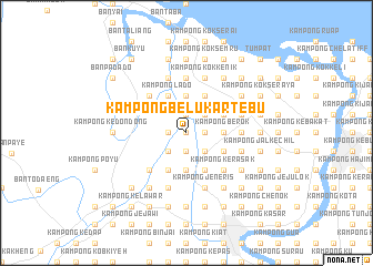 map of Kampong Belukar Tebu