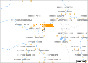 map of Kampong Bel