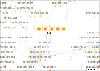 map of Kampong Bemban