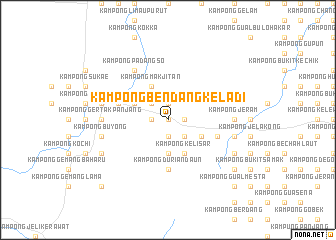 map of Kampong Bendang Keladi