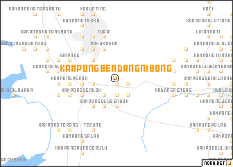 map of Kampong Bendang Nibong