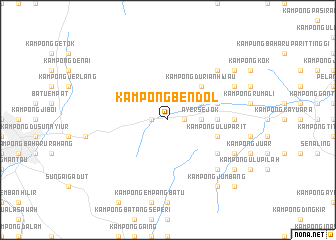 map of Kampong Bendol