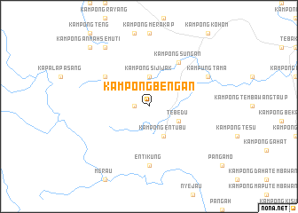 map of Kampong Bengan