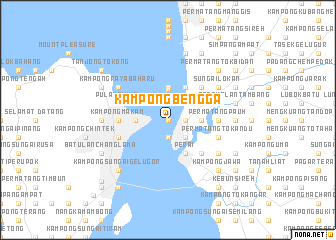 map of Kampong Bengga