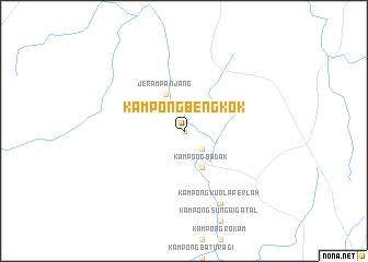 map of Kampong Bengkok