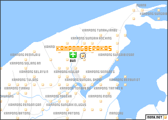 map of Kampong Berakas