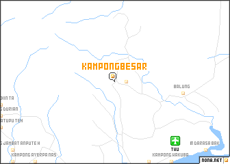 map of Kampong Besar