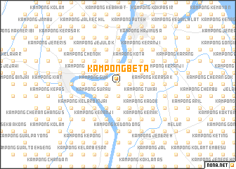 map of Kampong Beta