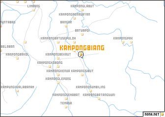 map of Kampong Biang