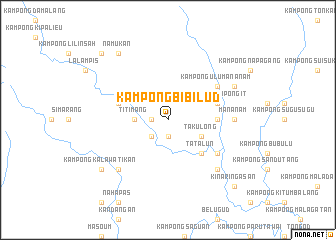 map of Kampong Bibilud