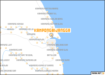 map of Kampong Bijangga