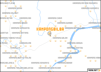 map of Kampong Bilba