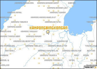 map of Kampong Bingkongan