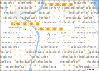 map of Kampong Binjai