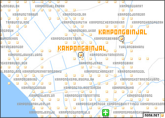 map of Kampong Binjal