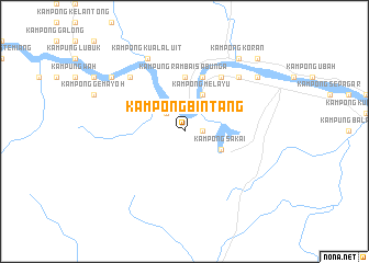 map of Kampong Bintang