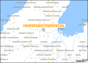 map of Kampong Bintasan Kechil