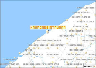 map of Kampong Bintauran