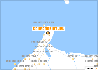 map of Kampong Binturu