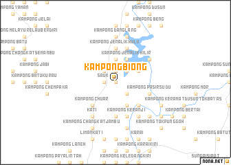 map of Kampong Biong