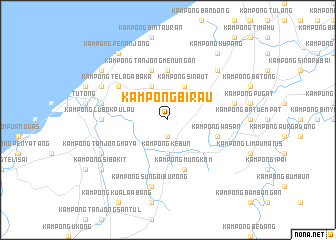 map of Kampong Birau