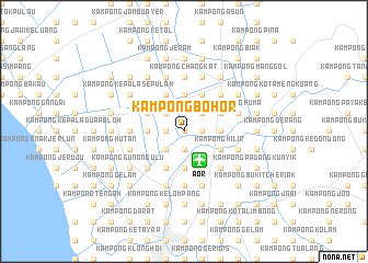 map of Kampong Bohor