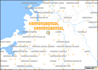 map of Kampong Bongol