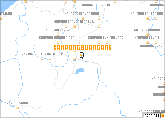 map of Kampong Buangang