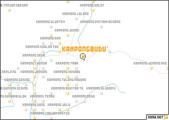 map of Kampong Budu