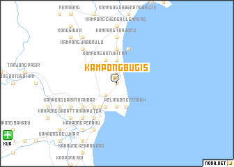 map of Kampong Bugis