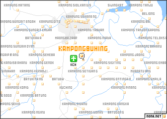 map of Kampong Buhing