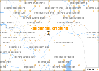 map of Kampong Bukit Aping