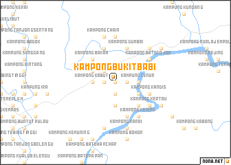 map of Kampong Bukit Babi