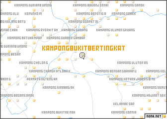 map of Kampong Bukit Bertingkat