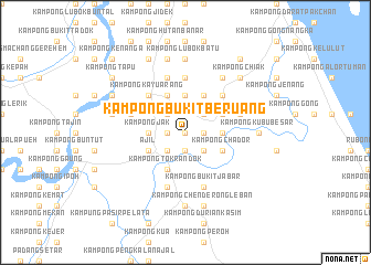 map of Kampong Bukit Beruang