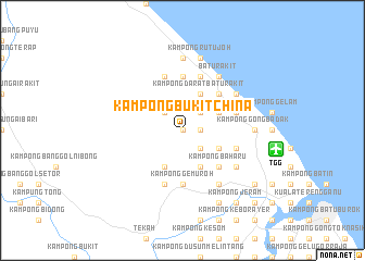 map of Kampong Bukit China