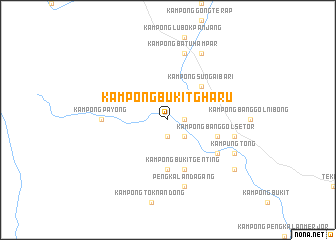 map of Kampong Bukit Gharu