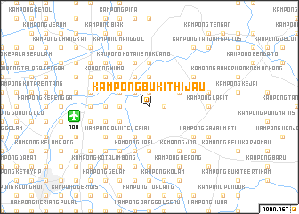 map of Kampong Bukit Hijau