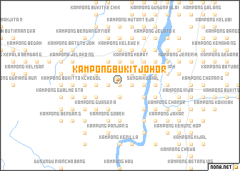 map of Kampong Bukit Johor