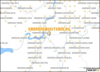 map of Kampong Bukit Kanchil