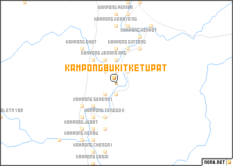 map of Kampong Bukit Ketupat