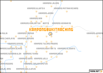 map of Kampong Bukit Maching