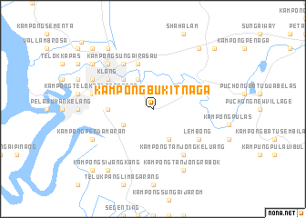 map of Kampong Bukit Naga