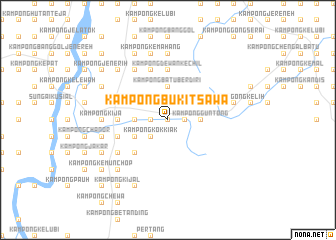 map of Kampong Bukit Sawa