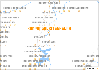 map of Kampong Bukit Sekelah