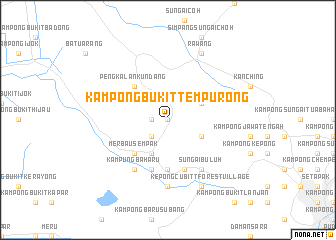 map of Kampong Bukit Tempurong